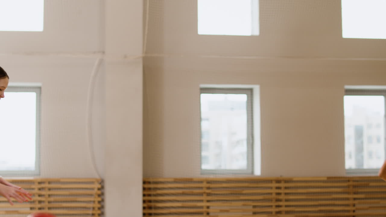 훈련중인 십대들