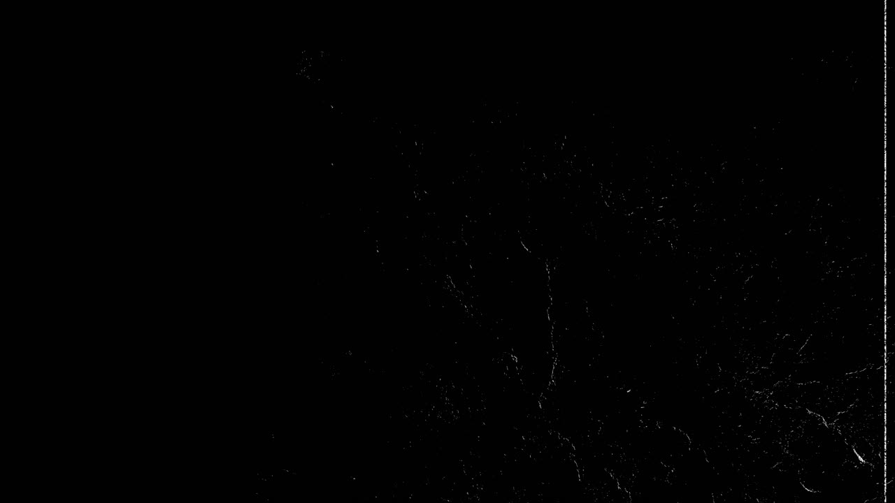 Small Blue Dot Appearing and Disappearing on Green Screen
