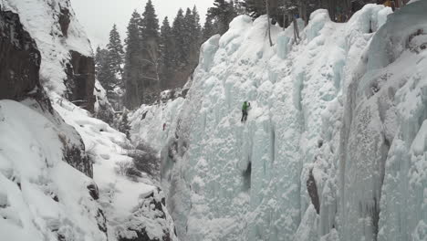 Parque-De-Hielo-Ouray,-Colorado,-Ee.uu.