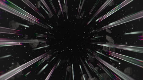 motion retro lines in galaxy with abstract background 5