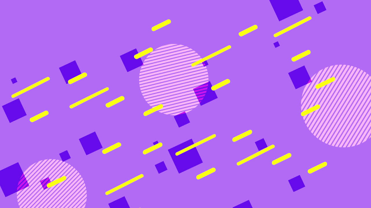 colores y figuras geométricas animación