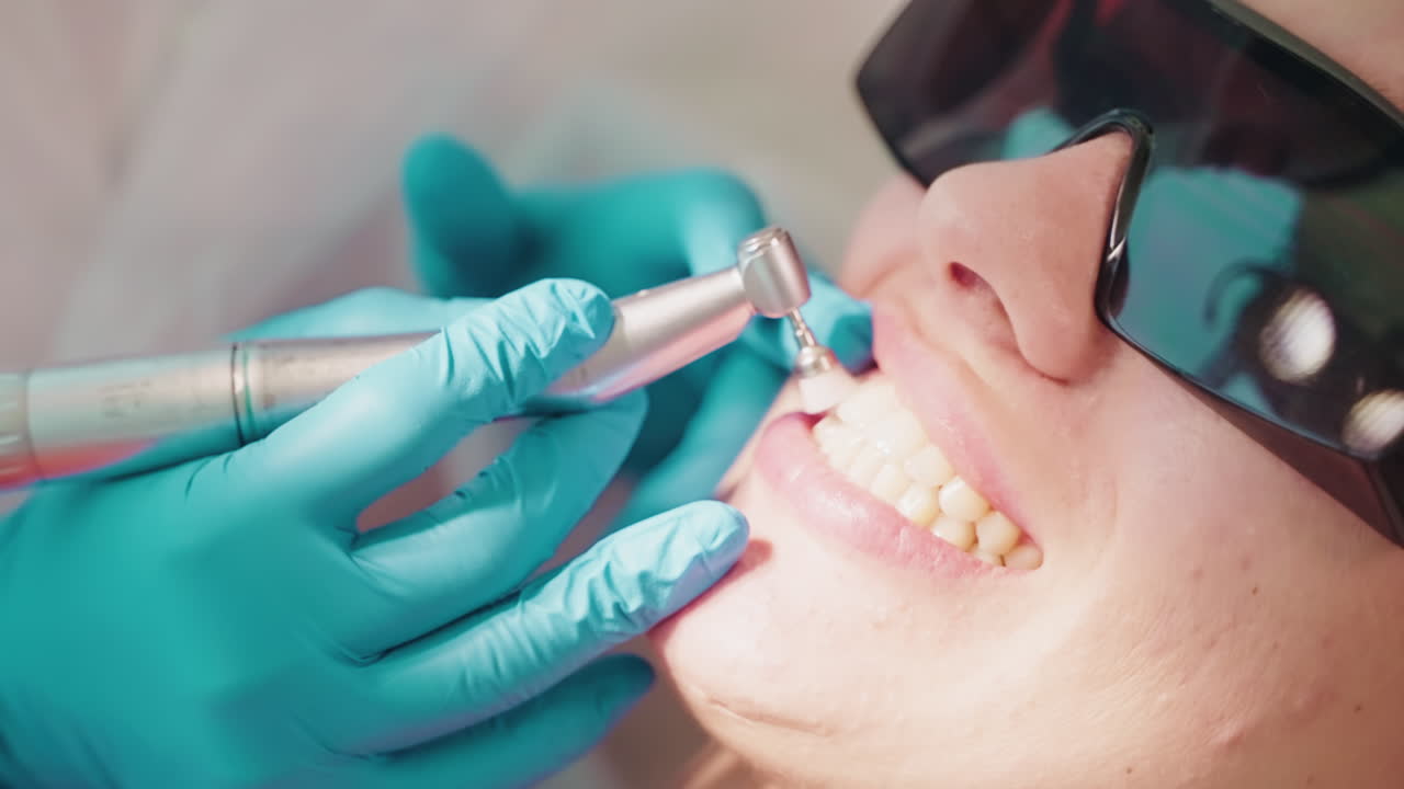 Dental cleaning procedure