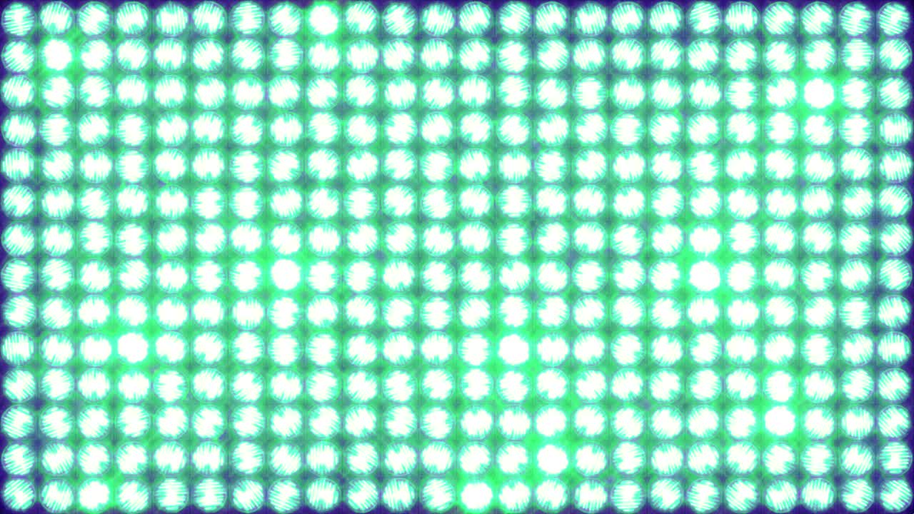 Lighting a wall of light using simple shapes