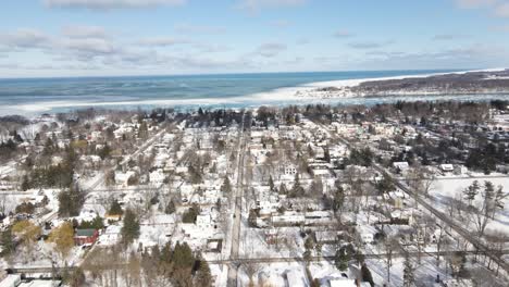 unutlized real estate lands at niagara-on-the-lake ontario winters