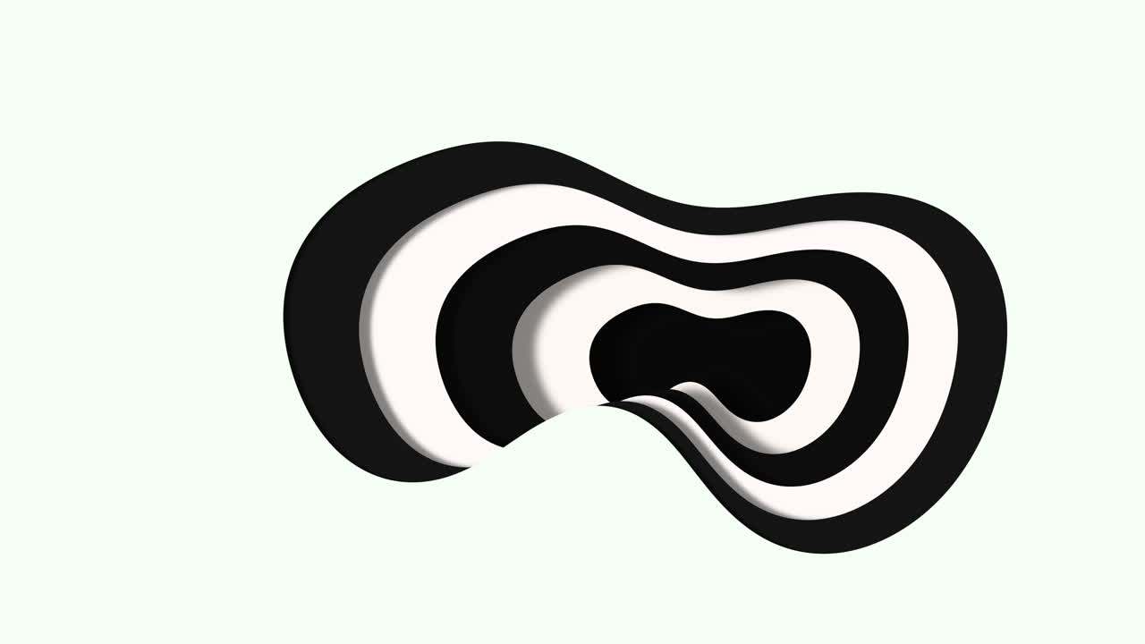 misteriosa imagen en espiral monocromática que revela el simbolismo