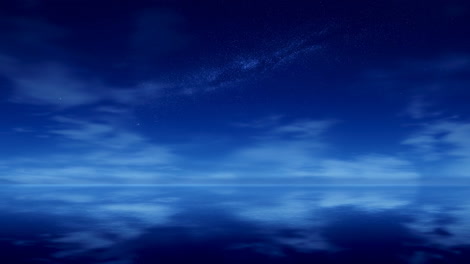 blue sky dsip Deep Night Reflection Over Calm Sea, Faint Stars And Distant Milky Glow Mirrored In Glassy Water The Deep-sky Imaging Primer, 3rd