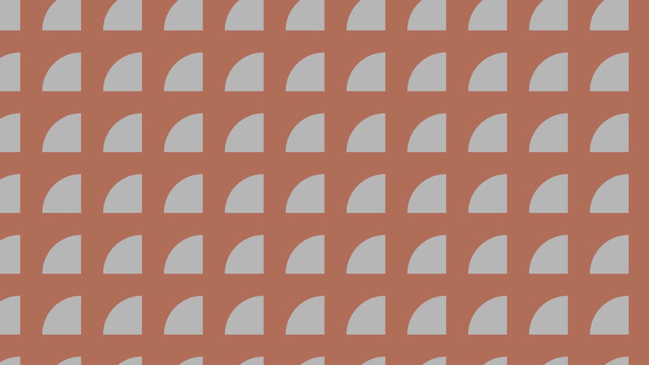 formas geométricas multicolores en un patrón dinámico abstracto. fondo gráfico de movimiento en un diseño plano con elementos redondos