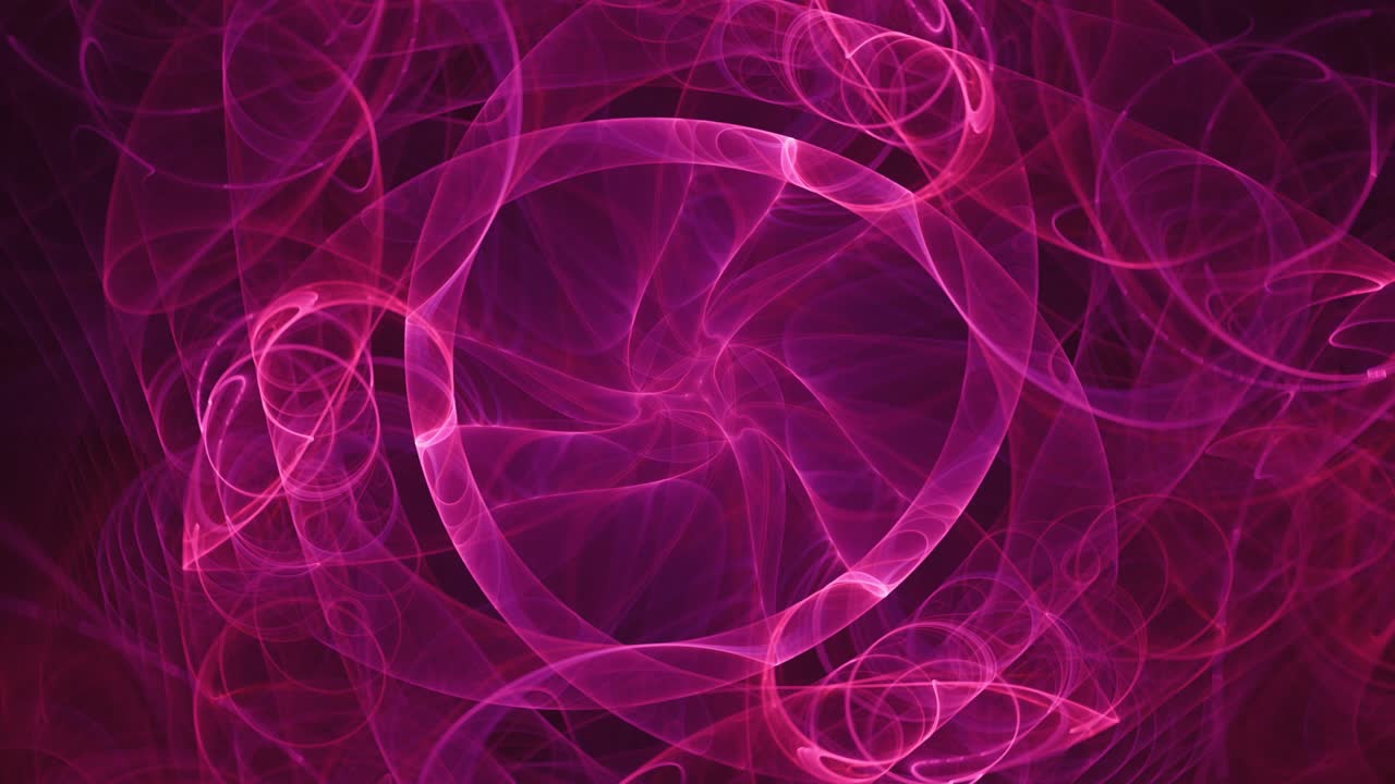 grieta dimensional púrpura de ensueño trippy - fractal abstracto de bucle sin fisuras, telón de fondo artístico de caleidoscopio, arte de línea de galaxias cósmicas de geometría espiritual - ideal para música vj y fondos meditativos