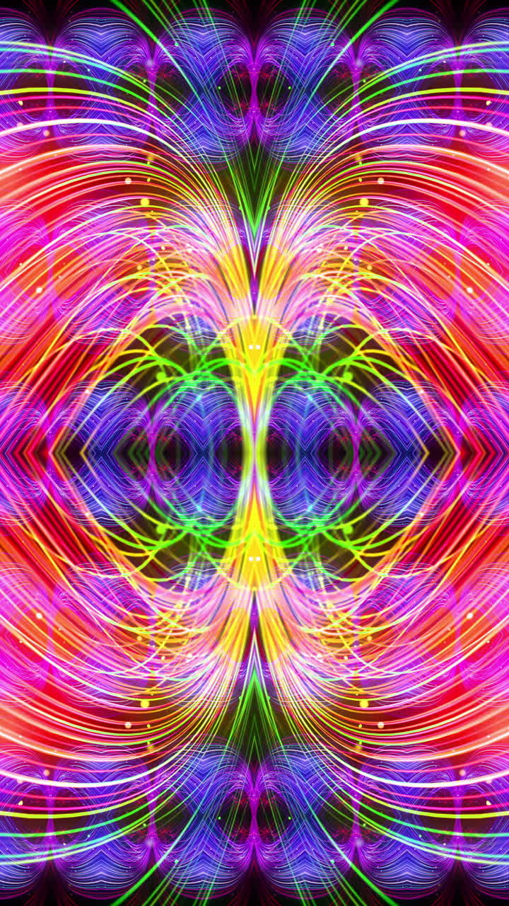luci e modello astratto verticale