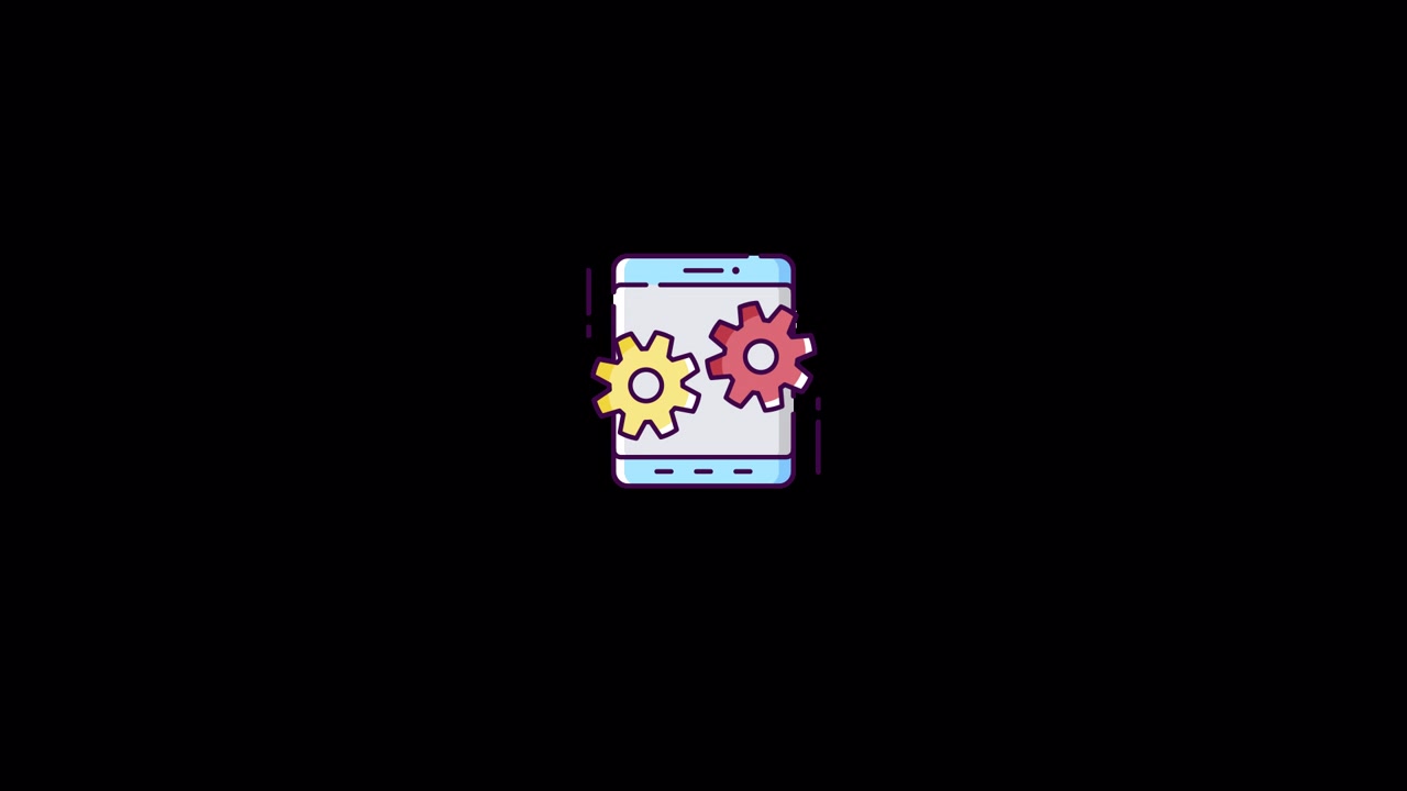 Mobile engineering Icon animation Alpha