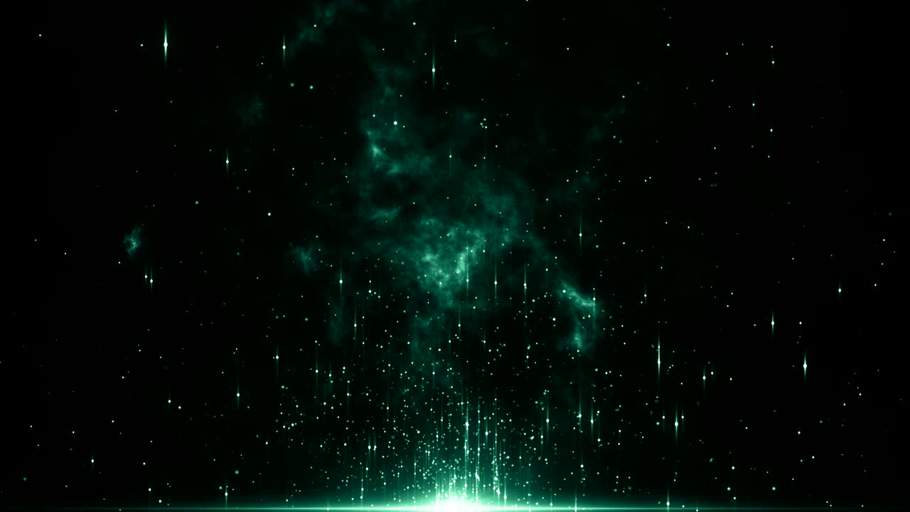 입자 먼지 추상적인 빛 보케 모션 제목 영화적 배경 루프