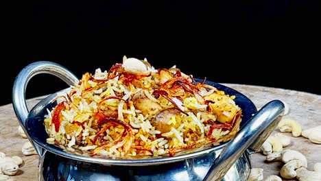 biryani picante indio malabar biryani hyderabadi biryani también conocido como biryani