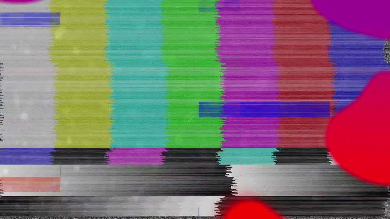 líquido colorido y estático