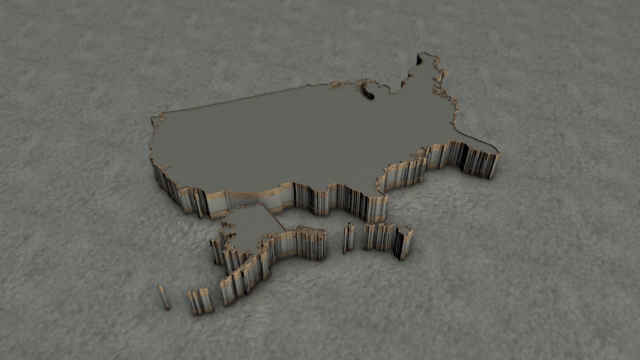 미국 지도 배경 4k