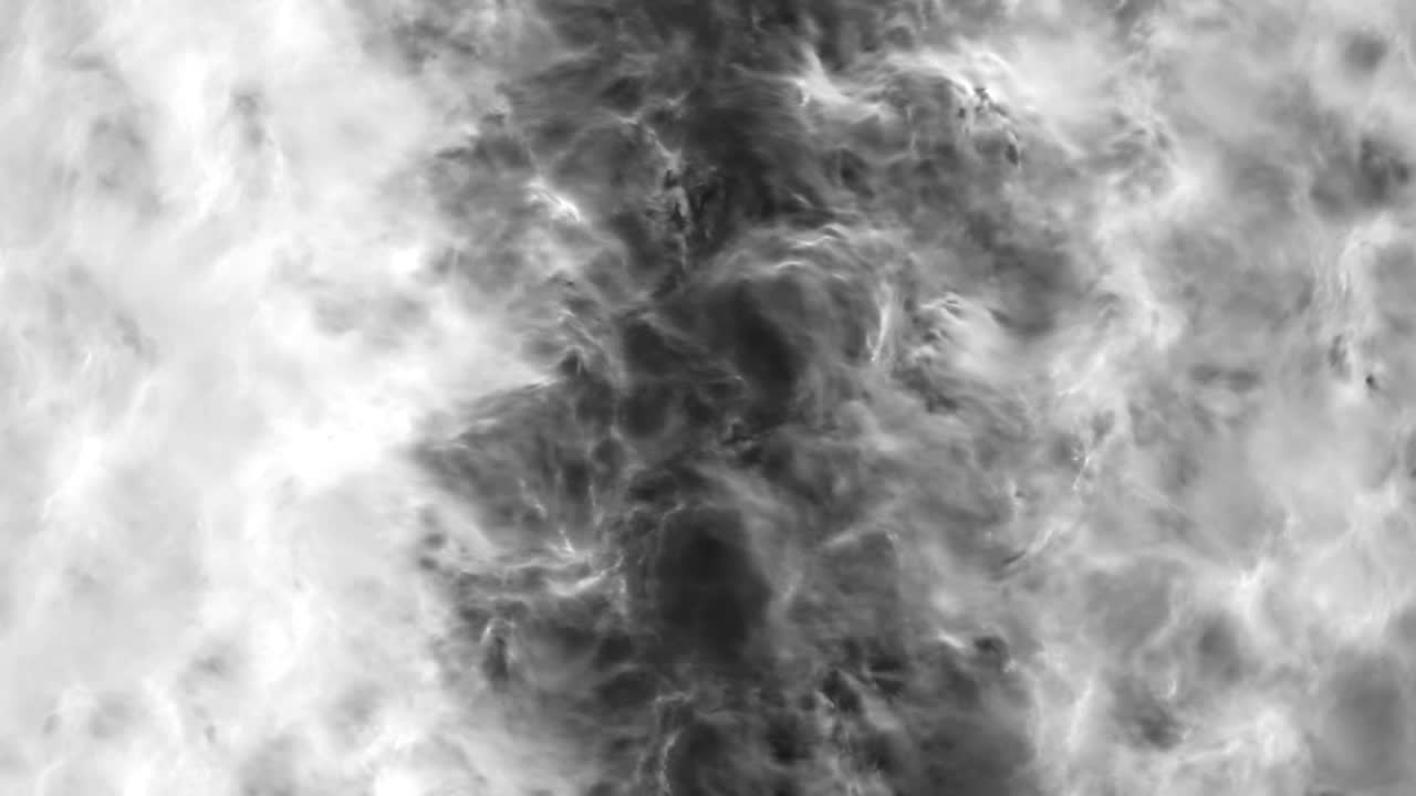 Abstrait Des nuages gris et blancs