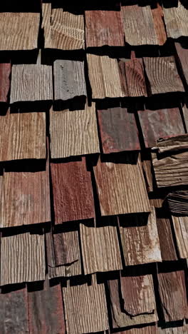 wooden shingle roof texture