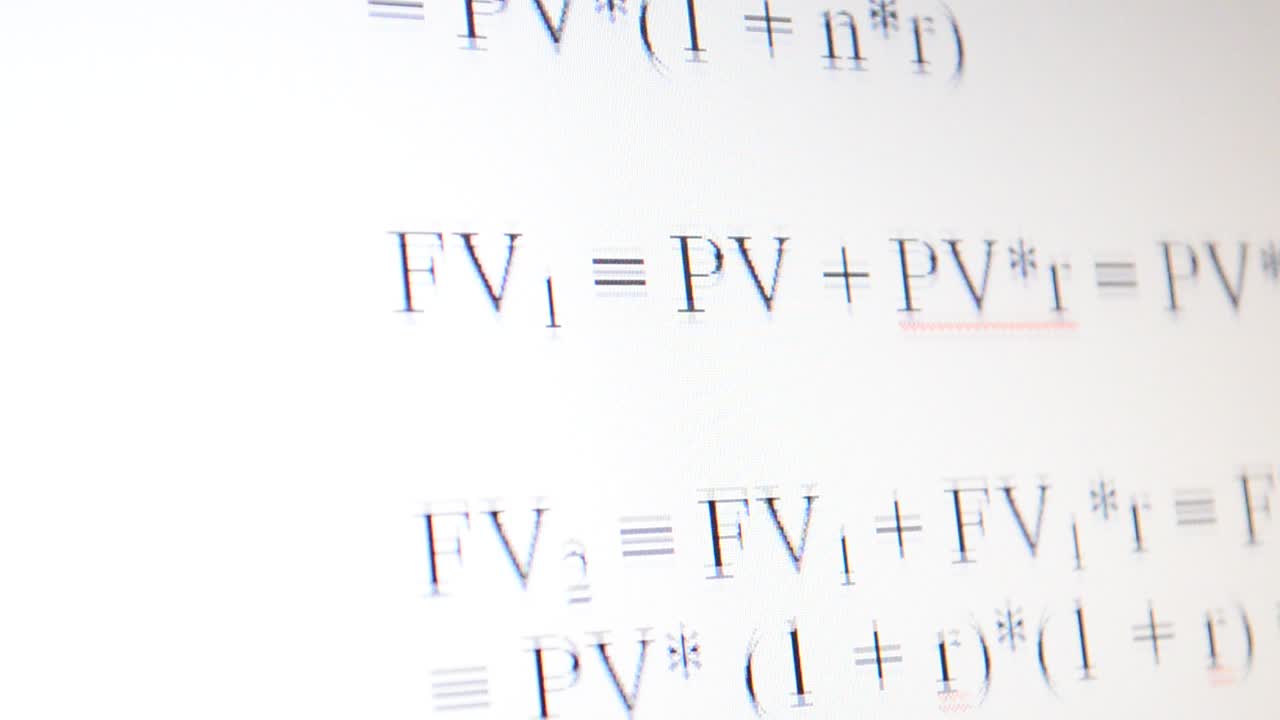 Efficiency of the project. Calculation formulas