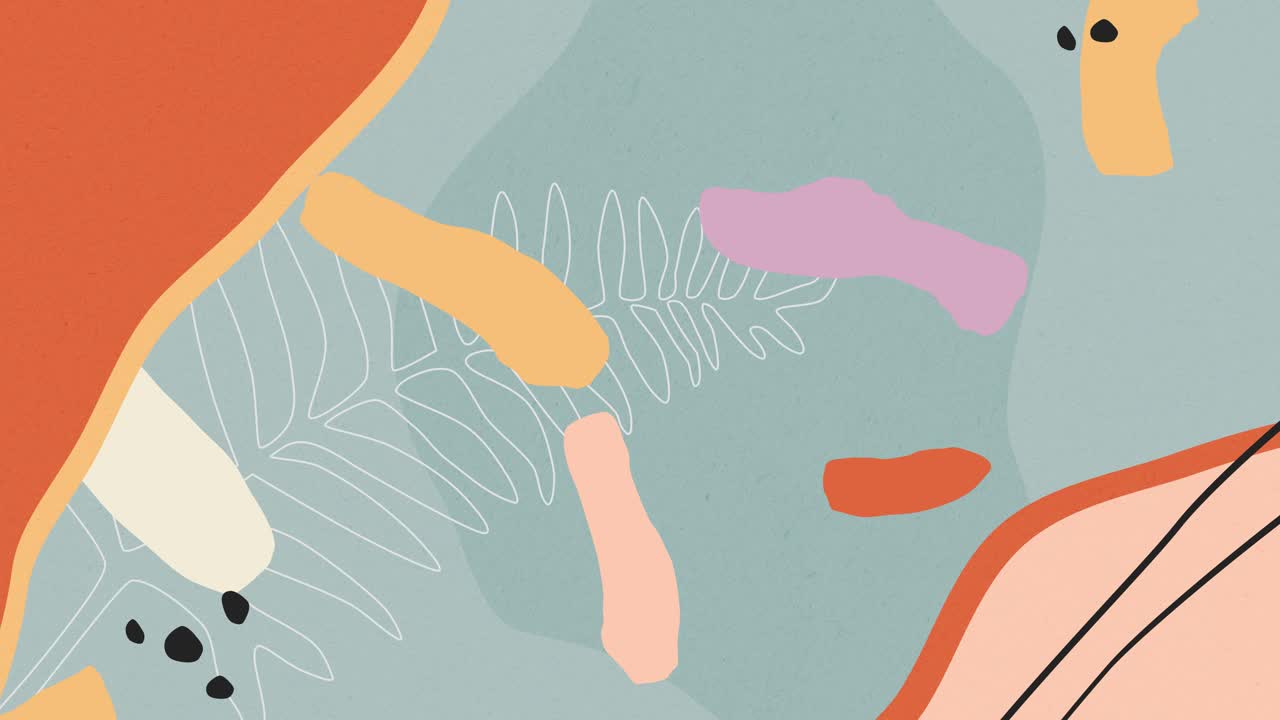 추상적인 열대 모양의 배경