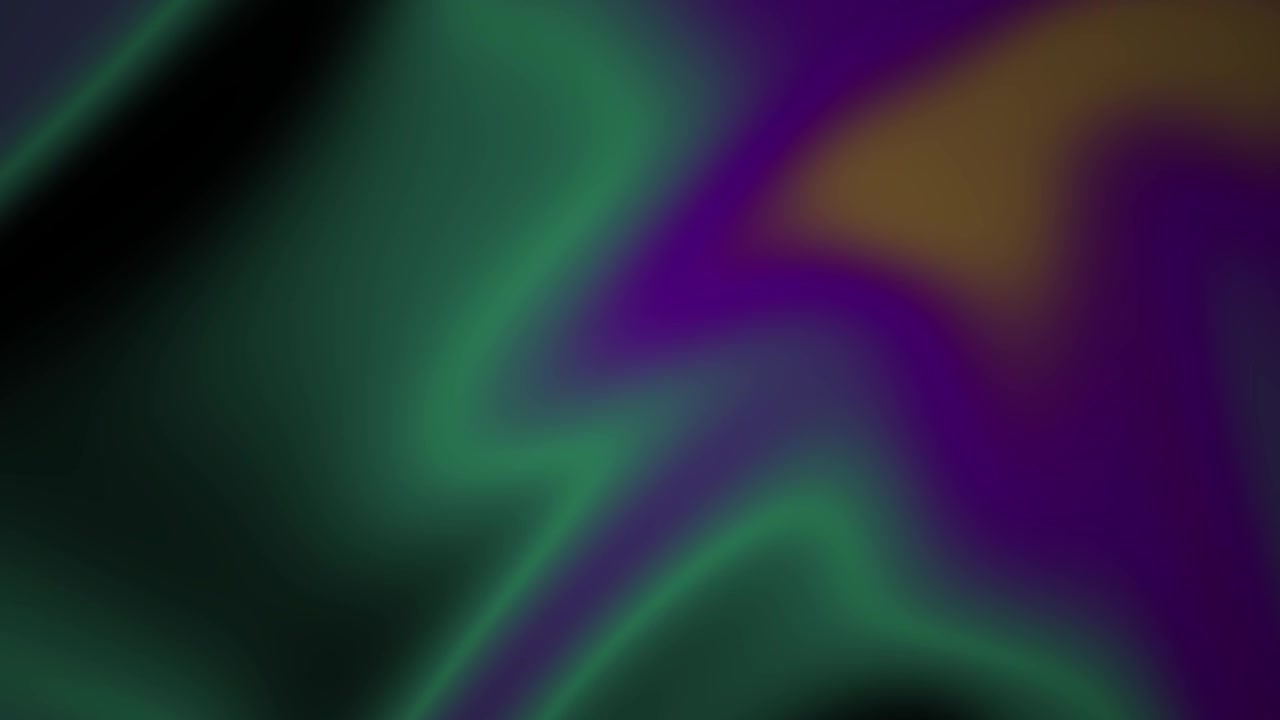 Abstract Motion Background with Fluid Green and Purple Gradient