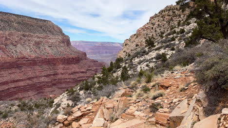 Majestuoso-Paisaje-Del-Gran-Cañón-En-Sedona,-Arizona,-Estados-Unidos