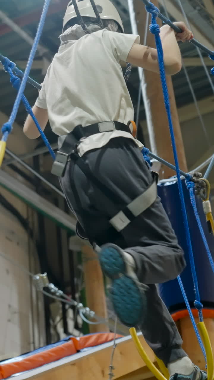 Indoor Rope Course Adventure