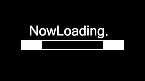 install loading loading text animation 1080p - 30 fps - alpha channel