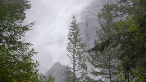 Extreme-Power-Of-Waterfall-Flowing-From-Sheer-Mountains