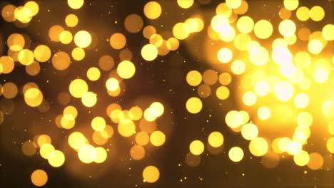 fondo de bokeh dorado