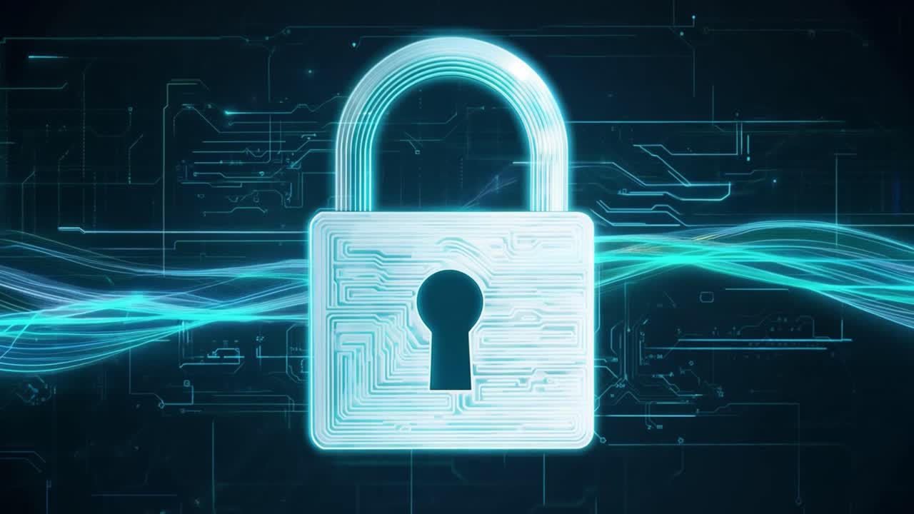 Padlock for Data Security