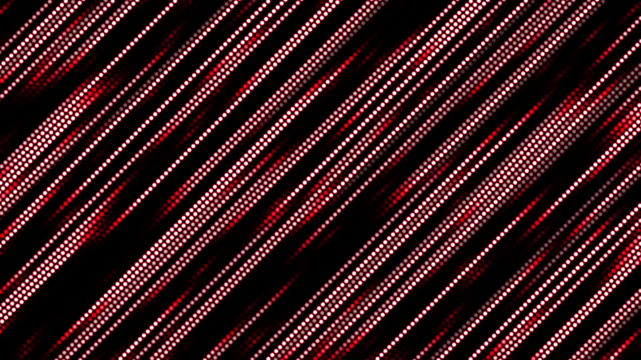 animación de puntos línea cibernética gráficos de movimiento