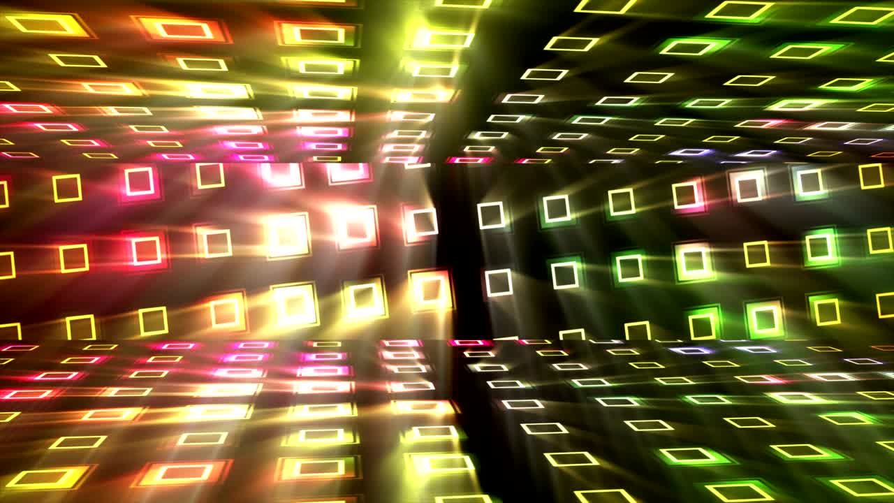 다채로운 조명 배경 애니메이션