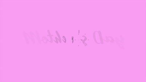 animation text mothers day on pink fashion and minimalism background 3