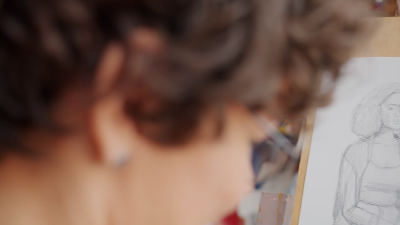 Art Studio Session with Figure Drawing