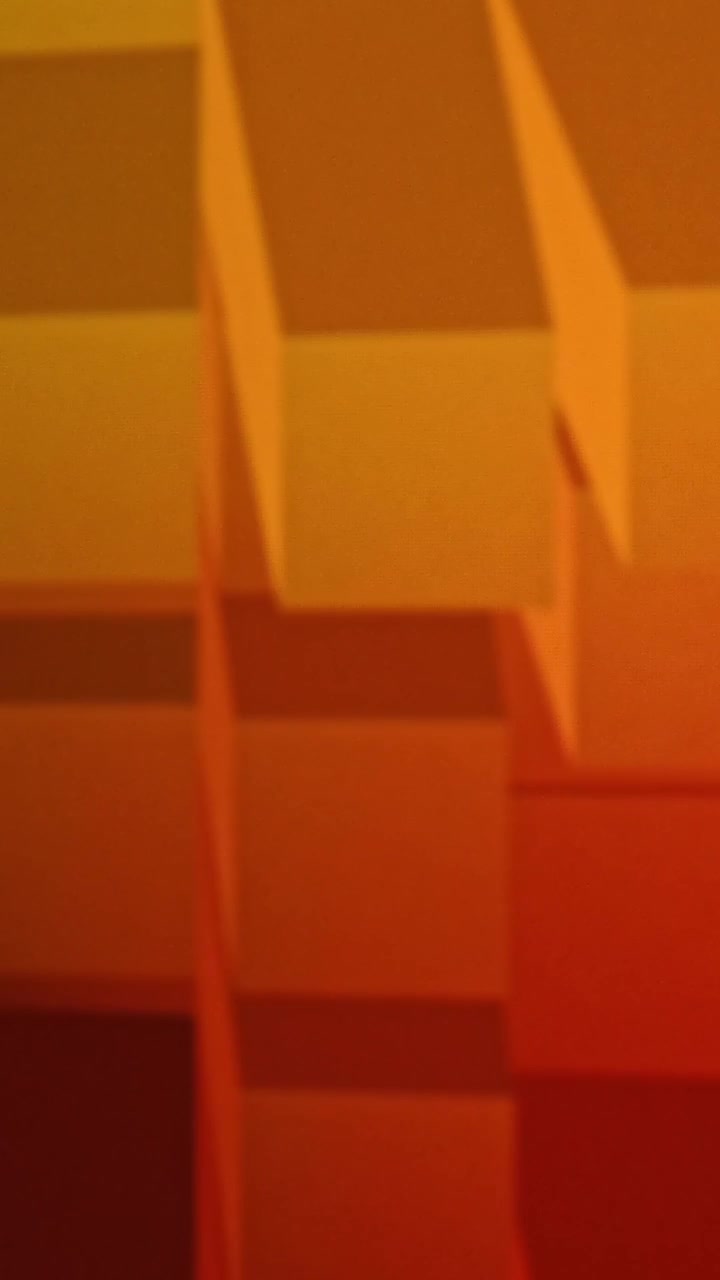 Abstract Motion Background with Shifting Colorful 3D Cubes