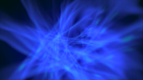 an abstract blue swirling pattern against a black background, suitable for web backgrounds or graphic design projects, adding a dynamic and modern touch