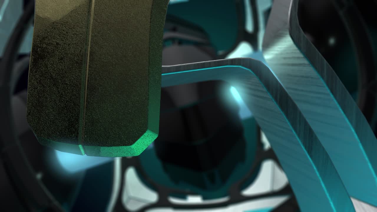 Abstract Deforming Background Animation – Energy Core