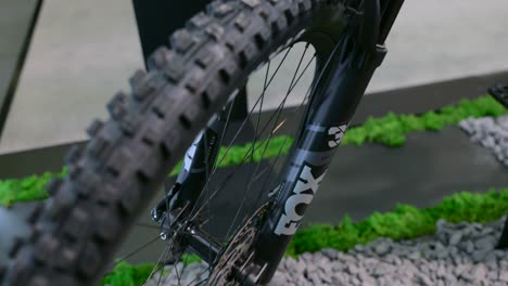 amflow mountain bikes at ifa berlin 2024 in germany. high angle shot