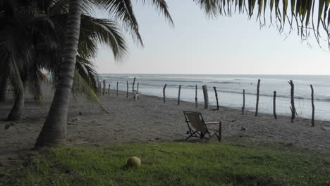 Time-lapse-of-beach-and-waves-at-La-Saladita-Beach-Guerrero-Mexico