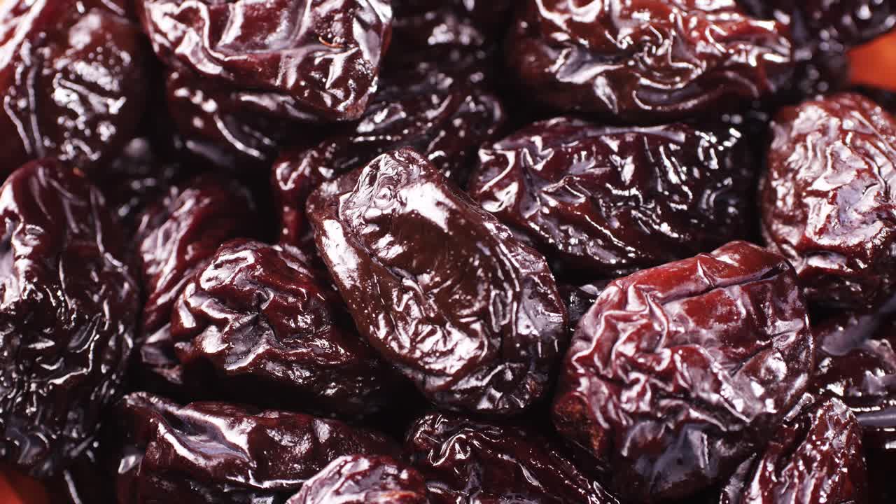 Close-up of Dried Plums