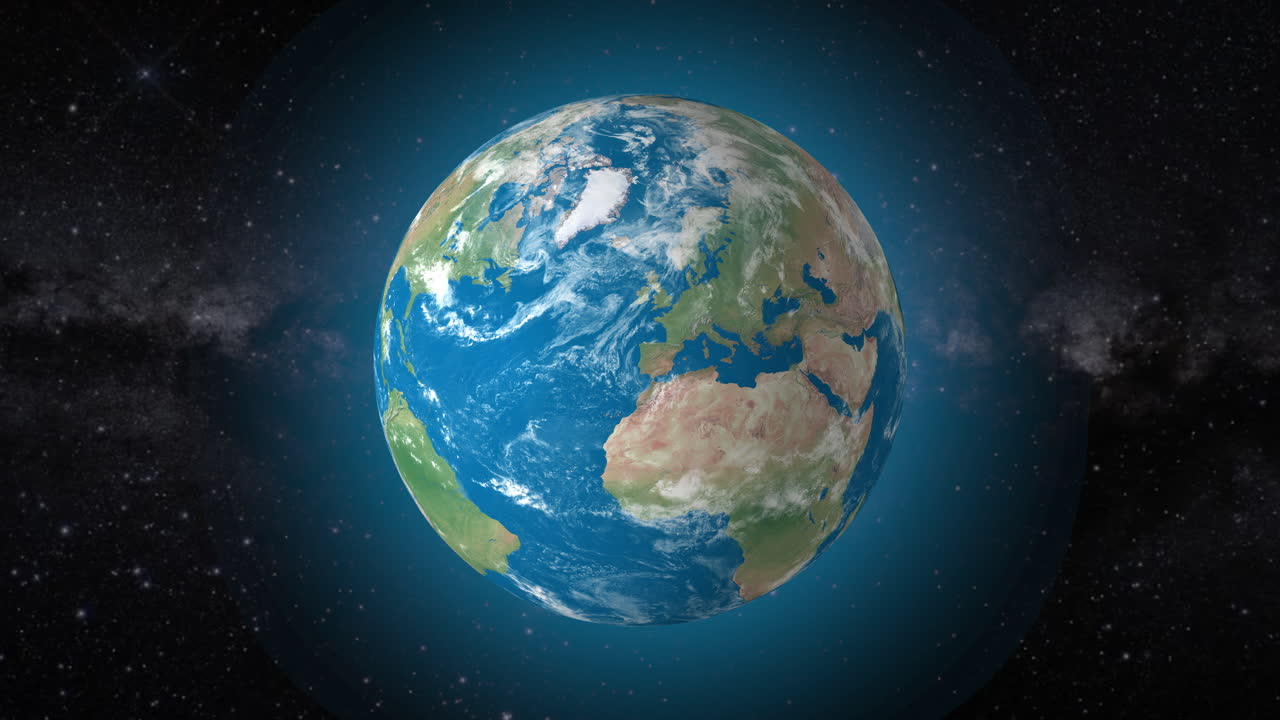 포르투갈의 현실적인 지구를 회전시키고, 포르투칼의 현실적인 땅을 회전시키며, 포르의 현실적인 세계를 회전시켜 4k 영상 배경을 보여줍니다.