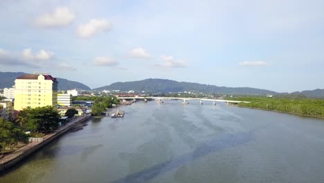 Vista-De-Tanjung-Lumpur-Desde-La-Lente-Del-Dron