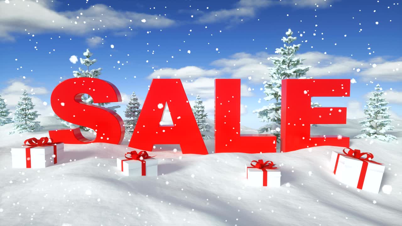 クリスマスの背景 - 販売