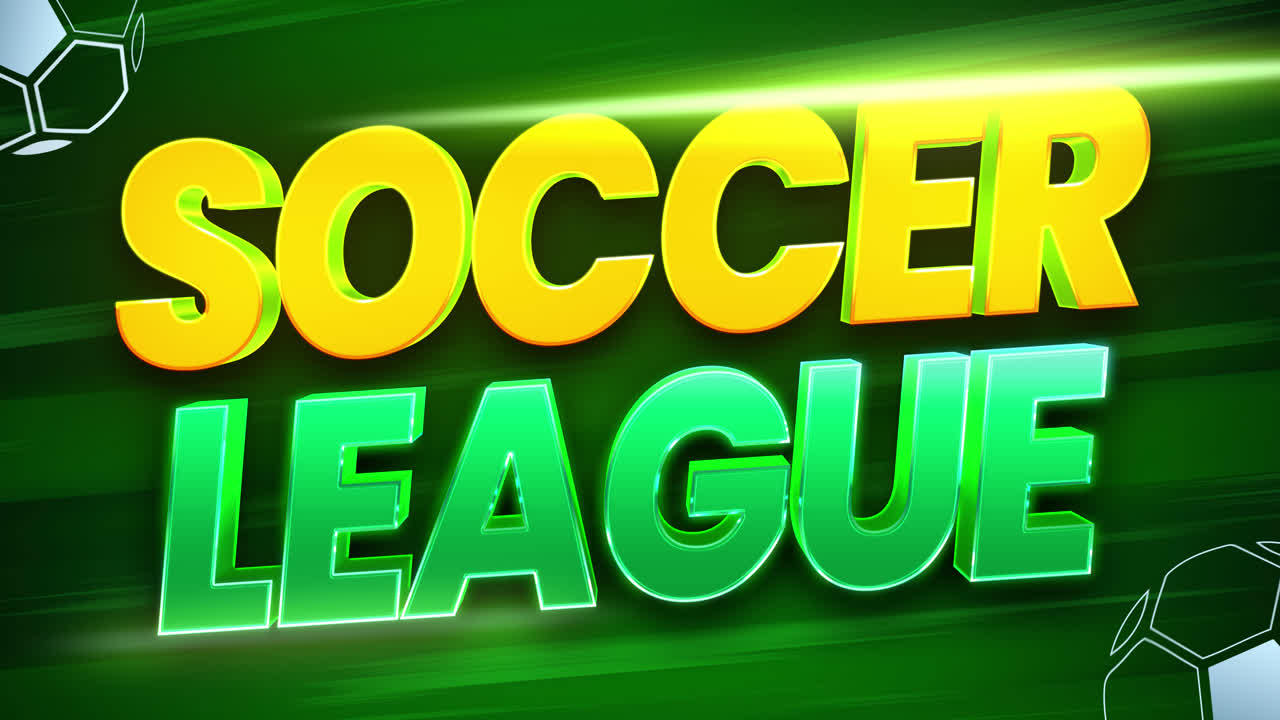 Soccer League Graphic Design