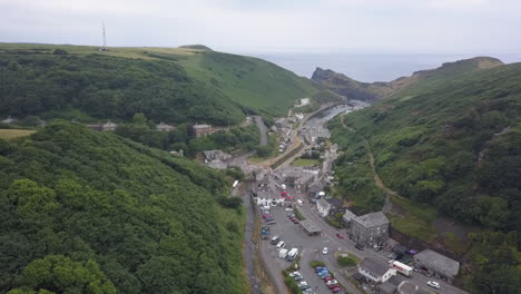 narrow valency river inlet in cornwall uk provides a protected harbour