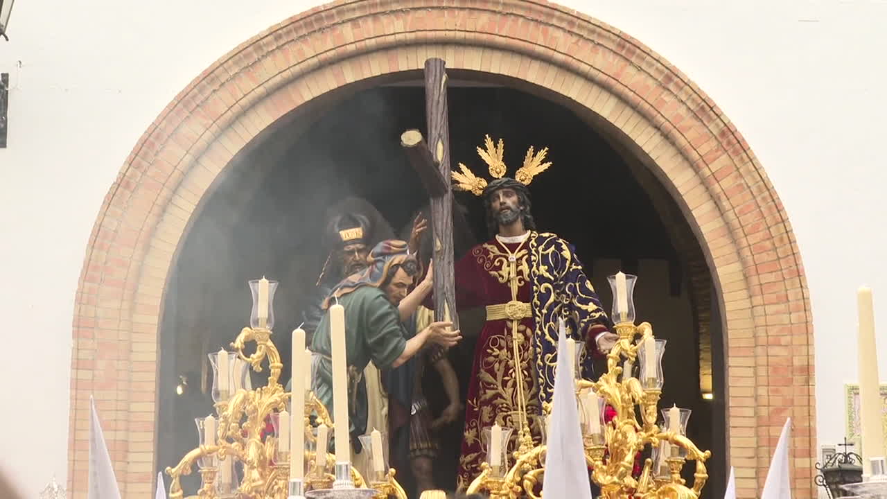 Religious Procession at a Church