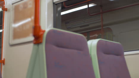 View-of-empty-seat-place-in-subway-train-Prague-Czech-Republic