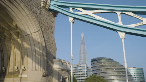 tower bridge and city of london skyline