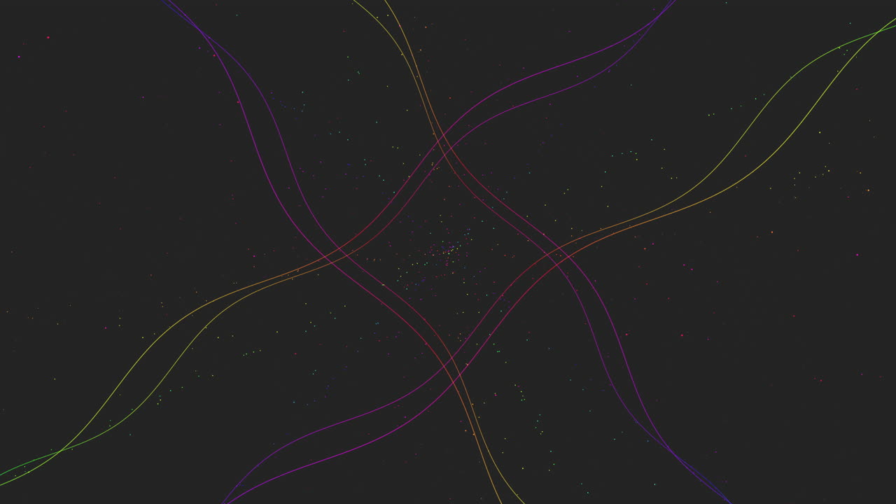 patrón de ondas de colores abstractos