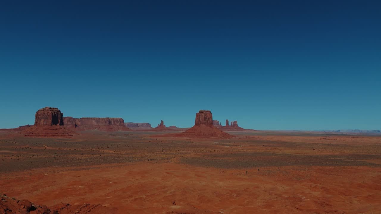 유타와 애리조나에 있는 모 리 파노라마 (monument valley panorama)
