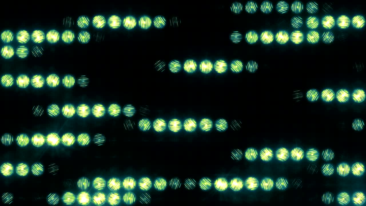 líneas que se arrastran horizontalmente en una pared de luz, bucle